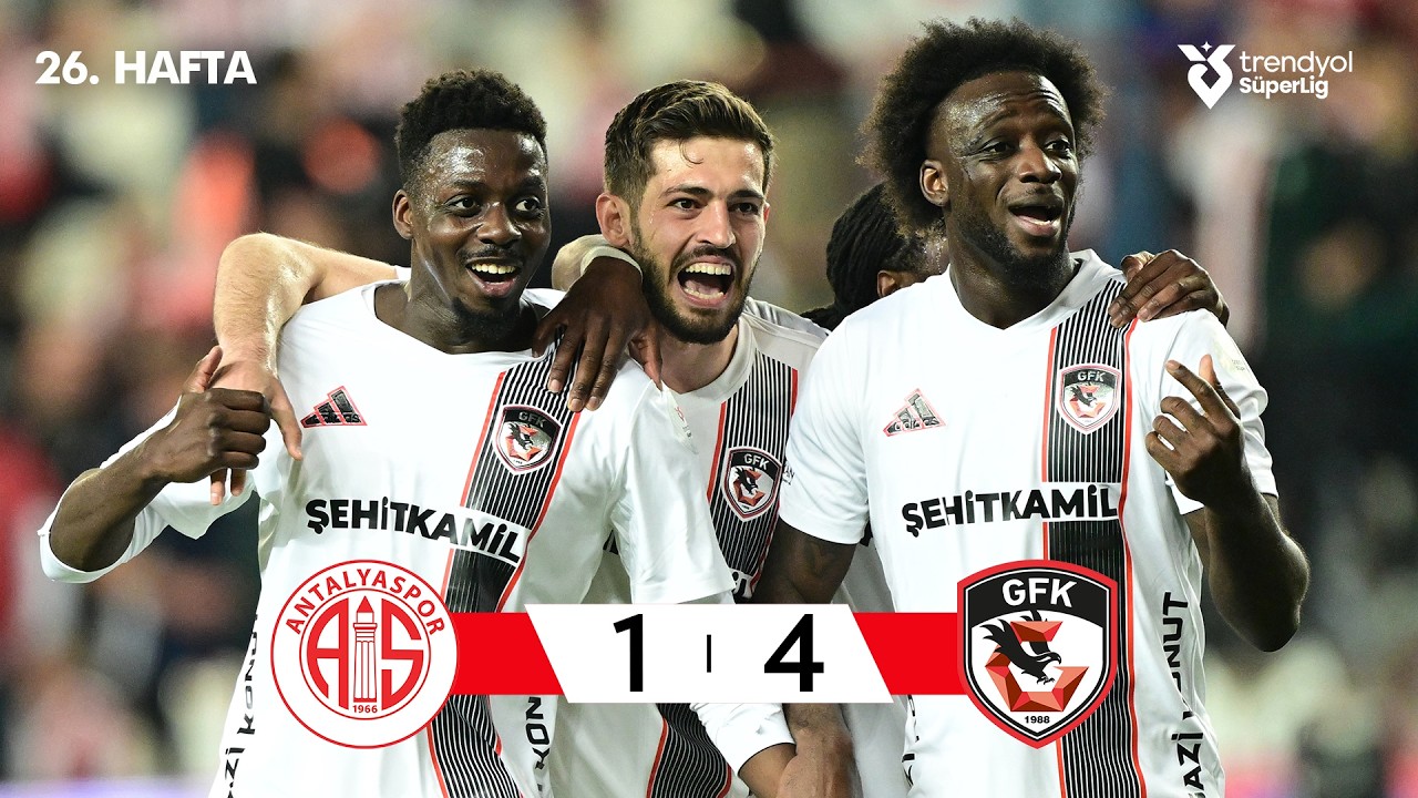 Antalyaspor vs Gaziantep FK Highlights
