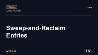 Sweep-and-Reclaim Entries: Trading the Liquidity Sweep