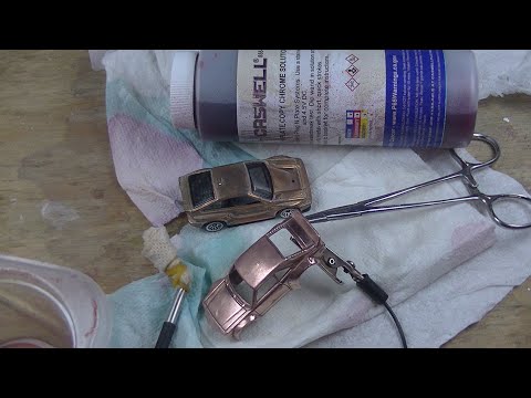 Diecast Acid copper, Nickel, and cobolt electroplating  WOW