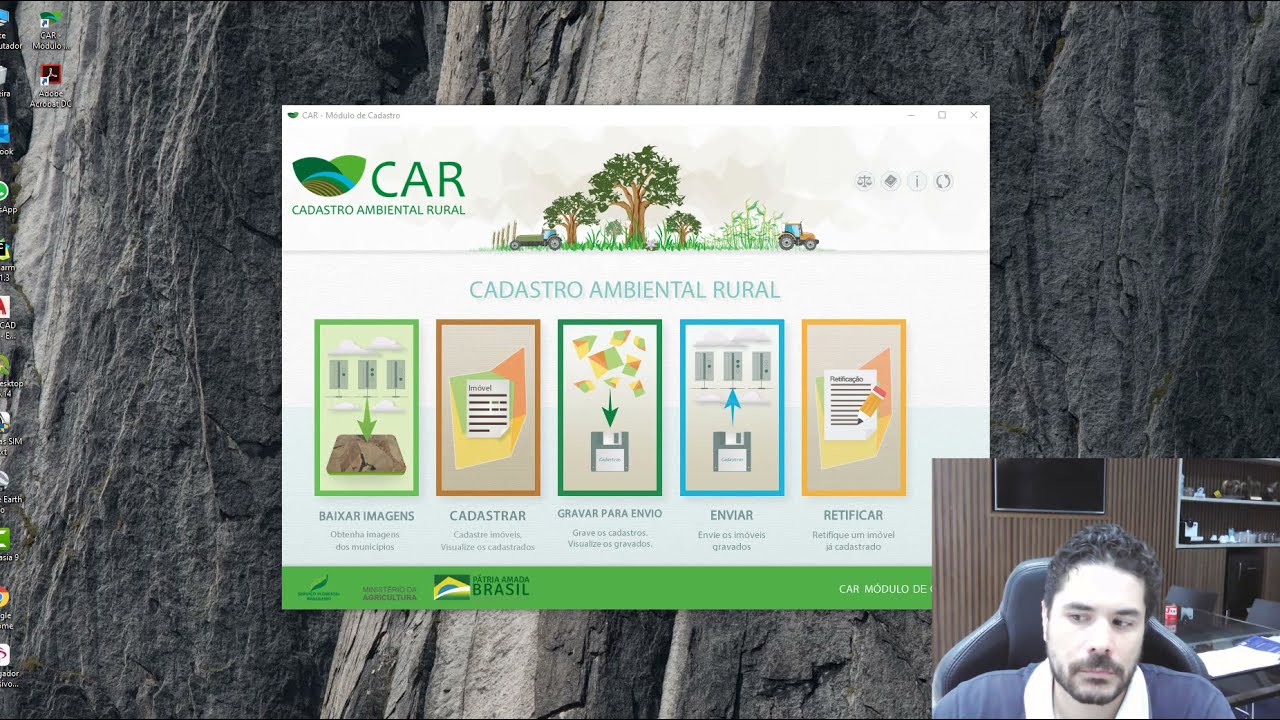 Vídeo 01 -  Instalação do módulo de cadastro - CAR - São Paulo