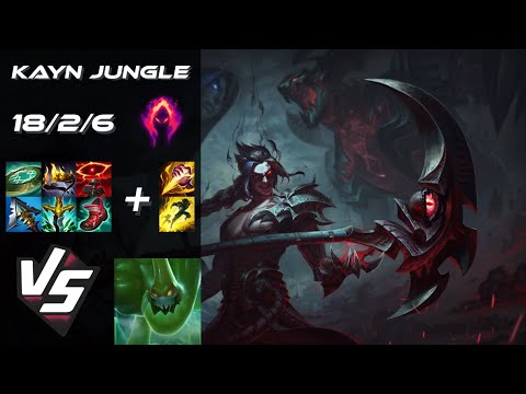 JUNGLE Kayn vs Zac - EU Challenger Patch 14.23