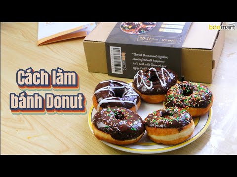 Cách làm bánh Donut cực dễ tại nhà cho bé