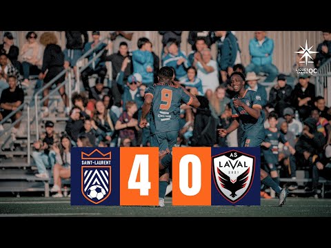HIGHLIGHTS: Cs St-Laurent 4-0 AS Laval | Ligue 1 QC