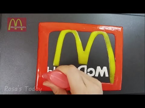 McDonald's Logo 맥도날드 로고 PANCAKE ART