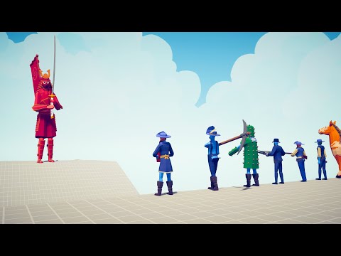 SHOGUN vs EVERY FACTION - Totally Accurate Battle Simulator TABS
