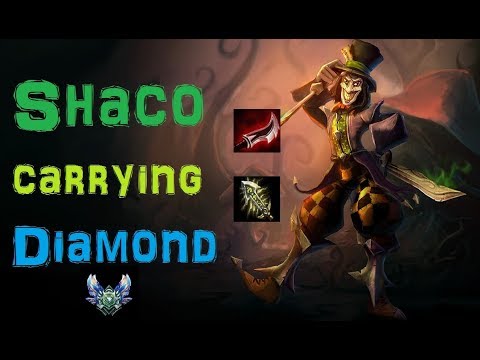 Diamond Shaco Jungle Gameplay [League of Legends] Full Gameplay - Infernal Shaco