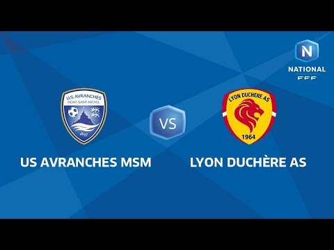 J28 : US Avranches MSM - Lyon Duchère AS I National FFF 2018-2019
