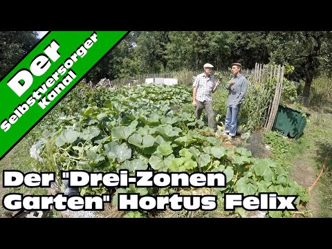 The three-zone garden Hortus Felix