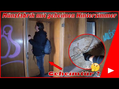 Lost Places #153 Ehemalige Münzfabrik mit dem geheimen Zimmer |Mr. & Mrs. Lost