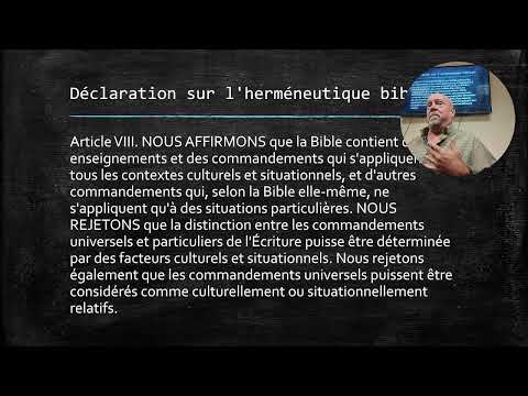 IBP 101 Bibliologie Hermeneutique