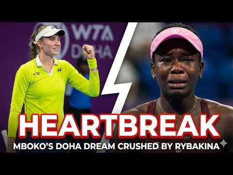 SHOCKING END! Victoria Mboko vs. Elena Rybakina (2026 Doha Quarterfinal)