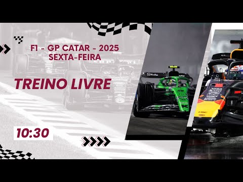 FORMULA 1 AO VIVO | TREINO LIVRE - GP CATAR LUSAIL LIVE TIMING