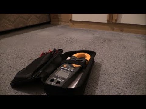 Test Time : Alphatek Tek 837 True RMS clamp meter.