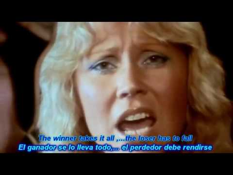 ABBA  The Winner Takes It All HD Lyrics (Sub-Español Ingles)    —.flv