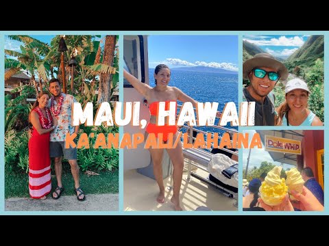 MAUI | Ka'anapali, Black Rock Beach, snorkeling + luau!