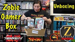 Zobie Productions - Mystery Zobie Gamer Box - Unboxing (Mortal Kombat, Tekken, Primal Rage)