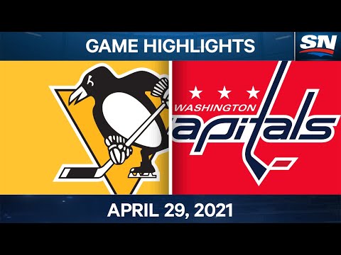 NHL Game Highlights | Capitals vs. Penguins - Apr. 29, 2021