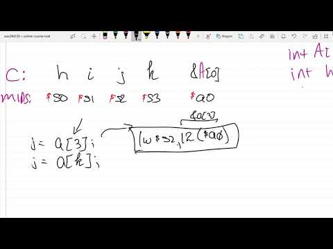 02 Mips Modified Array Element Access