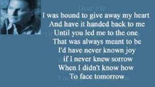 Collin Raye - Dear Life ( + lyrics 2001)