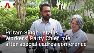 Pritam Singh holds on to position as Workers' Party Chief following special cadres conference
