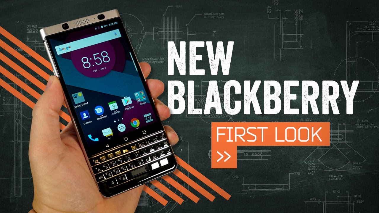 BlackBerry 'Mercury' Hands On - YouTube