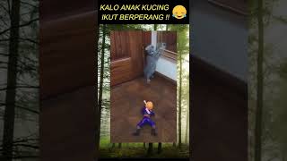 Download lagu Anak Kucing Meong Lucu Ikut Perang | Jurus Meong Melawan Musuh #shorts #shortvideo #kucing #cat mp3