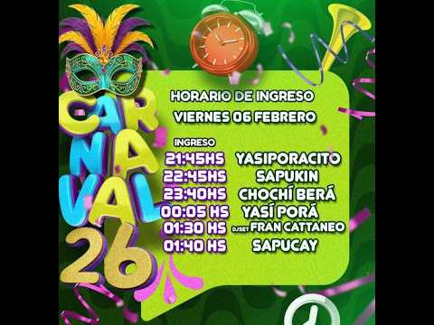 CARNAVAL 2026 - Día n°4