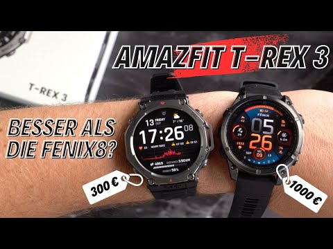 Amazfit T-Rex 3 review: A Garmin Fenix ​​8 alternative for 300 euros?