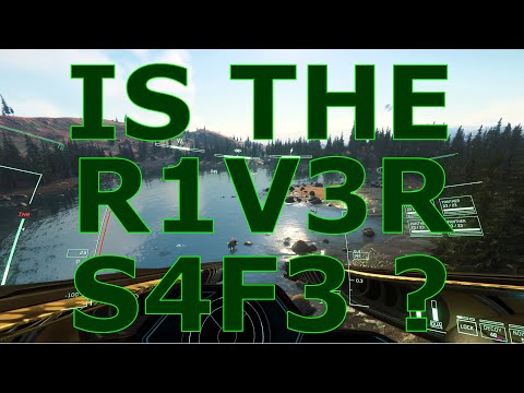 IS THE RIVER SAFE? MICROTECH - STAR CITIZEN 3.17 PTU - AD4B BALLISTIC GATLING WEAPON TEST