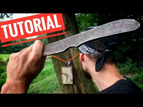 The EASIEST Way HOW to Throw Knives ( Tutorial For Beginners/Common Mistakes) Video
