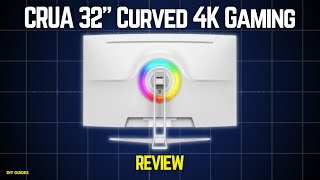 CRUA 32” Curved 4K Gaming Monitor Review: Worth it 160HZ Monitor? What You Need To Know!