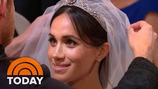 Royal Wedding: Prince Harry Lifts Meghan Markle’s Veil | TODAY