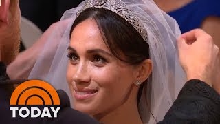 Royal Wedding: Prince Harry Lifts Meghan Markle’s Veil | TODAY