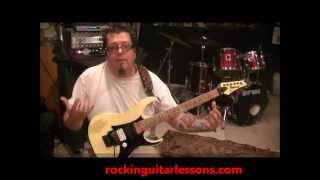 How to play Warrior by Wishbone Ash on guitar by Mike Gross
