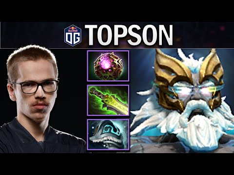 OG.TOPSON ZEUS WITH OCTARINE AND SHIVA'S GUARD - DOTA 2 7.29 GAMEPLAY