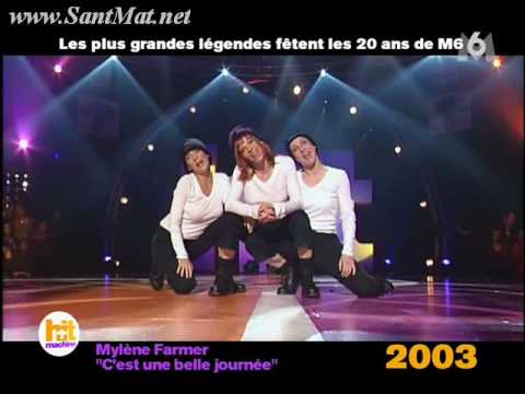 120)---MYLENE FARMER( 2003-2006) ---COLLECTION OF TV, EXCLUSIVE VIDEO, INTERVIEW( SANTMAT)---