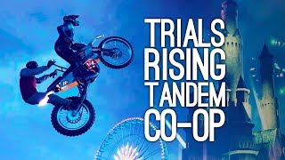Trials Rising Gameplay: Let&#39;s Play Trials Rising Tandem Bike at E3 2018 - OH NO OUR SPINES