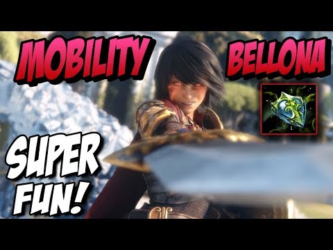 SHIELD OF REGROWTH MOBILITY BELLONA IS SUPER FUN IN DUEL - GrandMasters Ranked Duel - SMITE