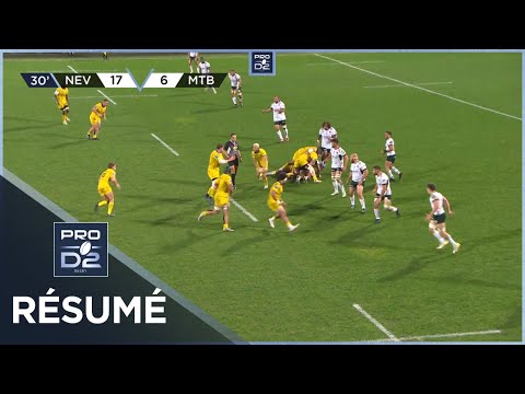 PRO D2 - Résumé USON Nevers-US Montalbanaise: 48-13 - J30 - 2022-2023