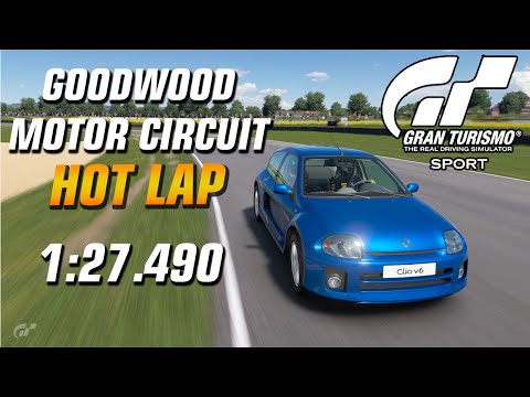 GT Sport Hot Lap // Daily Race A (10.02.20) Renault Clio // Goodwood Motor Circuit