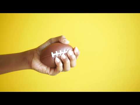 Hand and finger strengthening exercises on yellow Free Stocks video, No copyright videos, Free Video