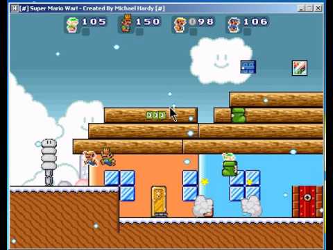 Super Mario War 2.2! Gameplay #1