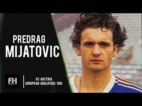 Predrag Mijatovic ● Skills ● Austria 0-2 Yugoslavia ● European Qualifiers 1991