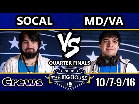 TBH6 SSBM Crews - MD/VA Vs. SoCal - Smash Melee Quarter Finals