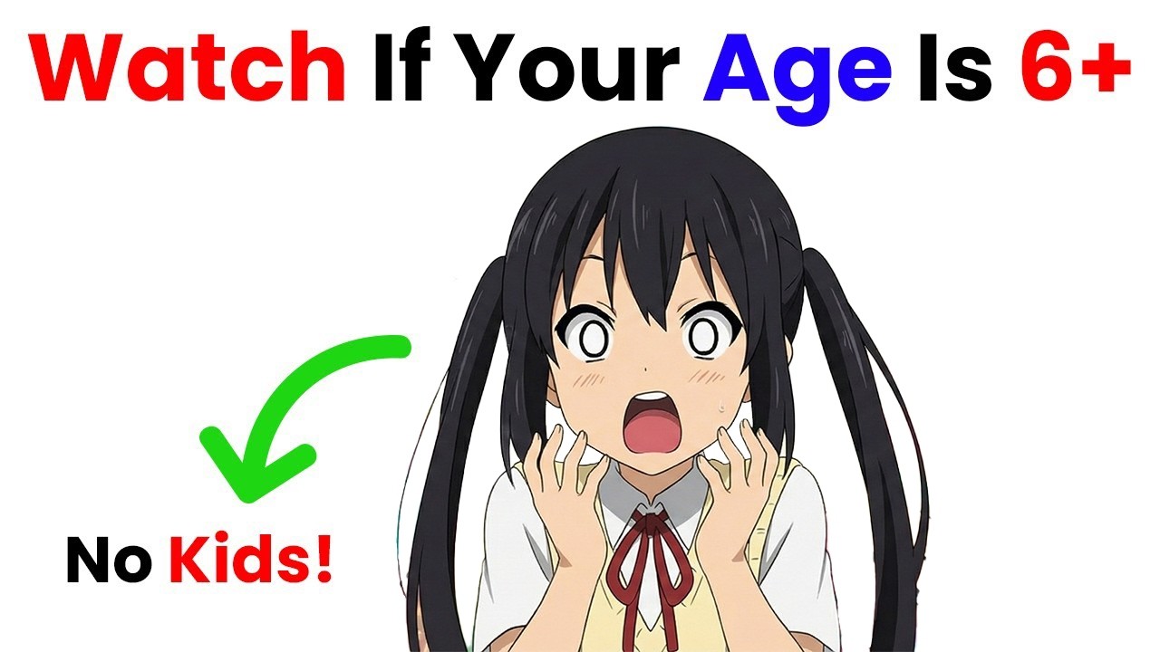Watch This Video If You Are Above 6 (Hurry Up!)