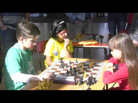 Veronika Veremyuk vs Daniel Kutchoukov - Blitz Chess Game, Amsterdam, Netherlands