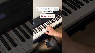 Download lagu How to play C minor broken chord-arpeggio super fast🔥 #piano #pianist #pianolesson #pianotutorial mp3