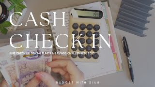 JUNE CHECK IN | CASH STUFFING UK | Sinking Funds | UK Cash Budgeter