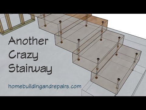 How To Build Stairs With Large Lumber Steps - Architectural Design Ideas