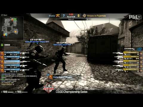 NiP vs Fnatic Game 2 Cobblestone   PGL CCS Kick off Season LAN Finals Championship Series